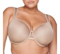 ThirdLove Perfect Coverage Bra, Full Coverage Bra, High Support for Large Bust, Women's Everyday Bras, Underwire Support, Smoothing, Taupe, 38E