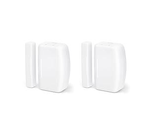 THIRDREALITY Zigbee Contact Sensor 2 Pack, Door and Window Sensor for Home Security and Smart Home Automation, Works with Build-in Zigbee Hub,hub Required.