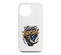 Thirsty Thorsday Viking Drinking Horn Norse Mythology Case for iPhone 13 Pro Max