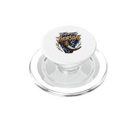 Thirsty Thorsday Viking Drinking Horn Norse Mythology PopSockets PopGrip for MagSafe