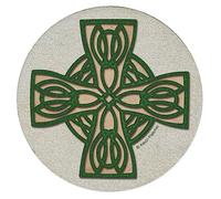 Thirstystone Drink Coaster Set, Celtic Cross