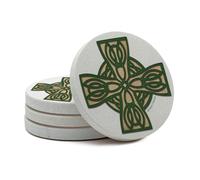 Thirstystone Drink Coaster Set, Celtic Cross