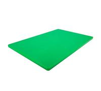 Thirteen Chefs Professional Plastic Cutting Board, HDPE Poly for Restaurants, Dishwasher Safe and BPA Free Green 18 x 12 x 1/2