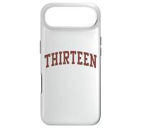 Thirteen Minimalist 13th Birthday Design 13-Year-Old Case for iPhone Air