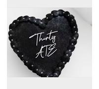 Thirty AFT Cake Topper,Acrylic White 30th Birthday Cake Topper,Cheers to 30 Years Birthday/Dirty Thirty, Happy 30th Birthday Anniversary Party Decoration Supplies