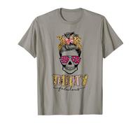 Thirty & Fabulous Sugar Skull Mom 30th Birthday T-Shirt