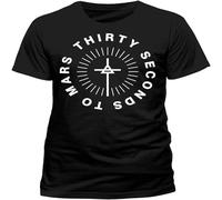Thirty Seconds to Mars T Shirt Monolith Rock Band TEE Black M