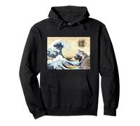 Thirty-six Views of tanuki Ukiyo-e Katsushika Hokusai Pullover Hoodie