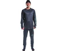 ThirtyTwo Mens Ridelite Longsleeve Snow Sport Baselayer, Black/Print '22, Medium