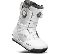 ThirtyTwo STW Double Boa Snowboard Boots - Snowboard Boots with Dual-Zone Lacing & Grippy Outsole - White - Size 10