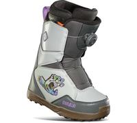 ThirtyTwo Youth Lashed Boa Santa Cruz Snowboard Boots (5) Grey / Gum