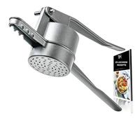 Thiru Spaetzle Press - Test Winner 2024-60 Days Risk-free Test - Potato Press with Support Knots & Slotted Spoon - Ideal for Spaetzle, Potatoes, Juices - Made in Germany - Includes E-Book