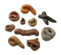 This 10 Piece Fool's Day Includes A Poop It's A Game Prop And A Must Have For Joy. It's An Excellent Choice For Party Games And (Brown, 17.2cm)