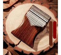 This 17 Key Kalimba Thumb Piano Is Made Of Wood And Is A Keyboard Instrument Perfect For Beginners. Professional Kalimba(Cup rosewood)