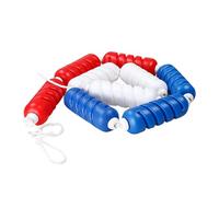 This 3.3ft -82ft Pool Divider Floating Rope Lane Line, Pool Anti-wave Safety Rope for Dividing Pool Pool Lane Buoy Spiral Lane Marker Length Lane Divider Pool Accessories(Steel,3m/10ft)