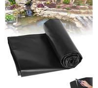 This 7.5m LDPE Pond Liner Easy Cutting High Preformed Koi Pond Liner Puncture Resistant for Ponds Streams Fountains and Garden Waterfalls