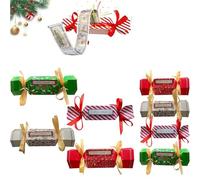 This 8-piece Christmas candy piggy bank, 20.5cm*5cm, is a Christmas cash surprise gift box and the perfect present for family and friends.