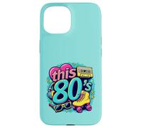 This 80’s Bro Retro Cassette Roller Skates Party 80s Costume Case for iPhone 15