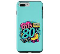 This 80’s Bro Retro Cassette Roller Skates Party 80s Costume Case for iPhone 7 Plus/8 Plus
