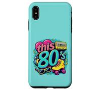 This 80’s Bro Retro Cassette Roller Skates Party 80s Costume Case for iPhone XS Max