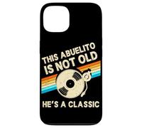 This Abuelito Is Not Old Hes A Classic Retro Birthday Vinyl Case for iPhone 13