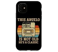 This Abuelo Is Not Old Hes A Classic Retro Music Cassette Case for iPhone 11