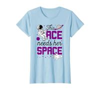 This Ace Needs Her Space - Asexual Pride Flag Funny ACE T-Shirt