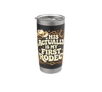 This Actually is My First Rodeo Stainless Steel Insulated Tumbler