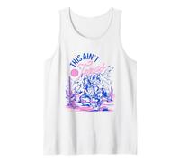 This Ain’t Texas Western Cowgirl Tee Vintage Desert Cowboy Tank Top