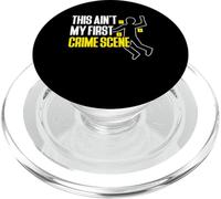 This Aint My First Crime Scene Forensic Science PopSockets PopGrip for MagSafe