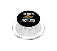 This Ain't My First Latke Hanukkah Jewish Potato Pancake PopSockets PopGrip for MagSafe