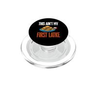 This Ain't My First Latke Hanukkah Jewish Potato Pancake PopSockets PopGrip for MagSafe