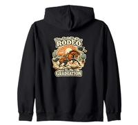 This Ain't My First Rodeo Graduation Graduate Cap Senior Zip Hoodie