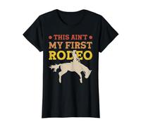 This Ain't My First Rodeo Value Graphic T-Shirt, Women, Black, L