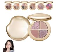 This all-in-one luminous eye and cheek palette combines eyeshadow and highlighter for brightening and contouring. Easy to blend and lasts all day, perfect for beginners and professionals.