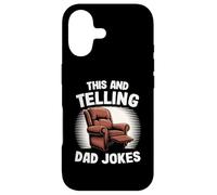 This And Telling Dad Jokes Armchair Funny Men Case for iPhone 17