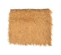 This Artificial Mexican Straw Roll,Fireproof Synthetic Thatch Grass Roof,Simulated Straw Roll For Tiki Hut,Palm Thatch Rolls For Beach Party Decorations(0.5x12m(19.7x472.4in))