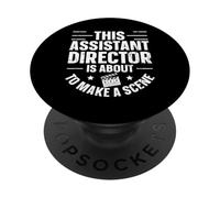 This Assistant Director Is About To Make A Scene PopSockets Adhesive PopGrip