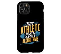 This Athlete Is All About Algorithms Coding Humor Case for iPhone 11 Pro