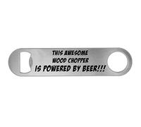 This Awesome Wood Chopper is Powered by Beer Bottle Opener Funny