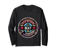 This Badass Beat A Stroke Stroke Warrior Survivor ||- Long Sleeve T-Shirt