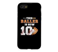 This Baller is Now 10 Kids Baseball Player 10th Birthday Boy Case for iPhone SE (2020) / 7/8