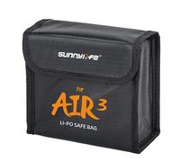 This battery proof bag carrying protective case uses the battery proof battery to firmly transport the battery bag for 3 batteries, A