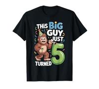 This Big Guy Just Turned 5 Birthday T-Shirt