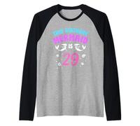 This Birthday Mermaid is 29 Mermaids Boys Birthday Mermaid Raglan Baseball Tee
