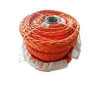 This Boat Anchor Rope 50-260 Tons Breaking Strength Marine Rope UHMWPE Hawser for Cruise Ship/Liner/Yacht/Cargo Ship, Sold By the Meter(45MM 110Tons)