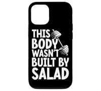 This Body Wasn't Built By Salad Fitness Funny Saying Gym Case for iPhone 12/12 Pro