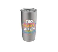 This Body Will Be A Corpse Grind Mindset - Stainless Steel Insulated Tumbler