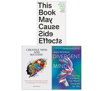 This Book May Cause Side Effects, Creative Mind And Success & Divergent Mind 3 Books Collection Set