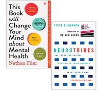 This Book Will Change Your Mind About Mental Health By Nathan Filer & Neurotribes By Steve Silberman 2 Books Collection Set